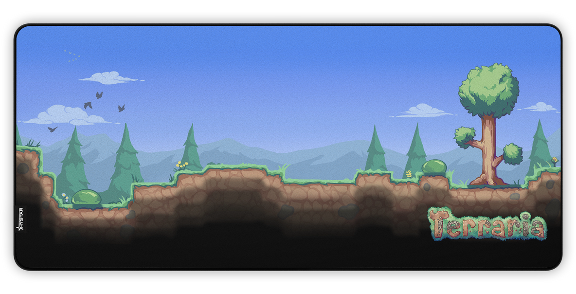 Overworld print close-up