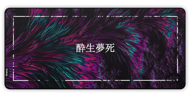 Dreamy Death gaming desk mat