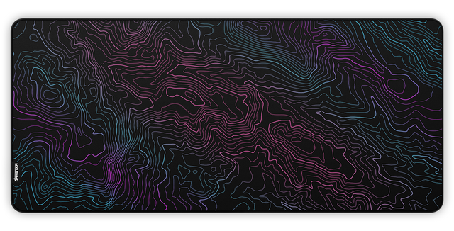 Dreamy Topo gaming desk mat