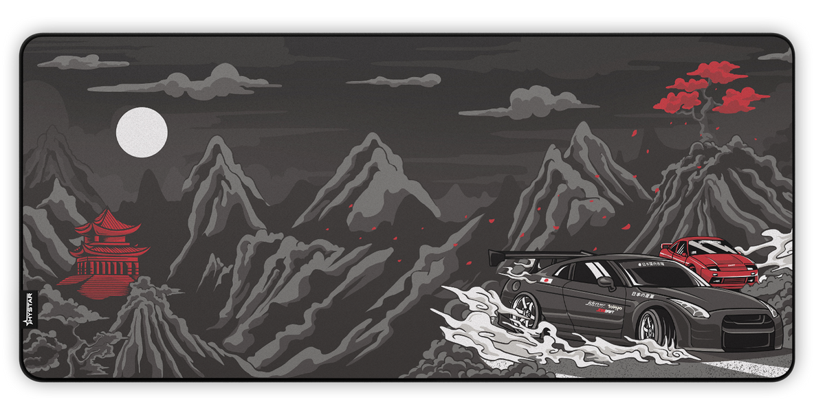 Drift print close-up