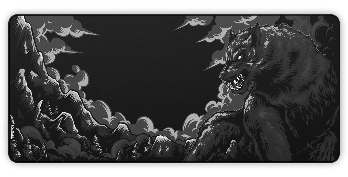 Fenrir print close-up