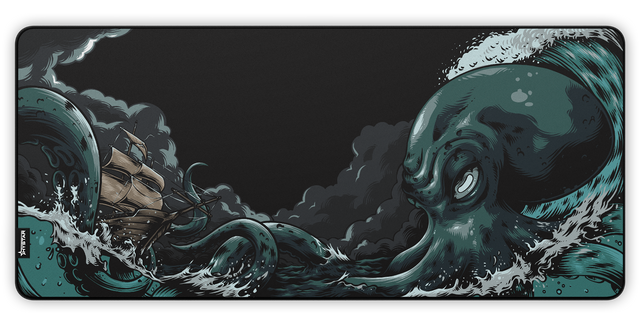 Kraken gaming desk mat