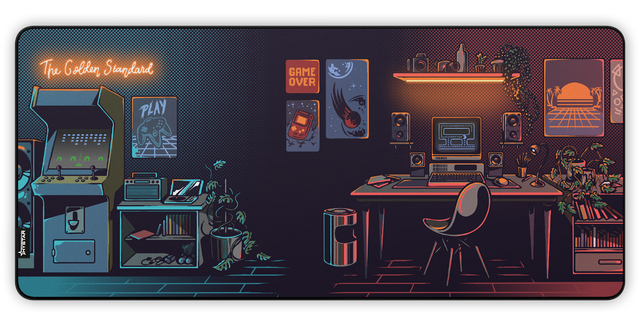 Nostalgia gaming desk mat